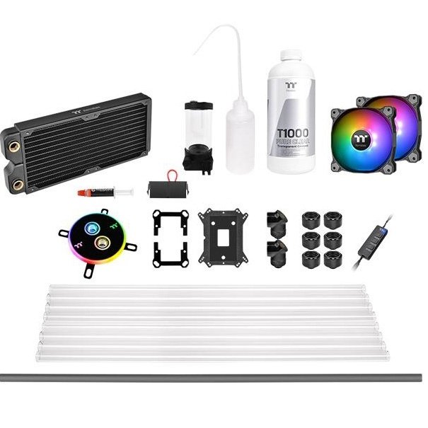 Cooler Líquido Thermaltake Pacific C240 DDC Hard Tube Kit