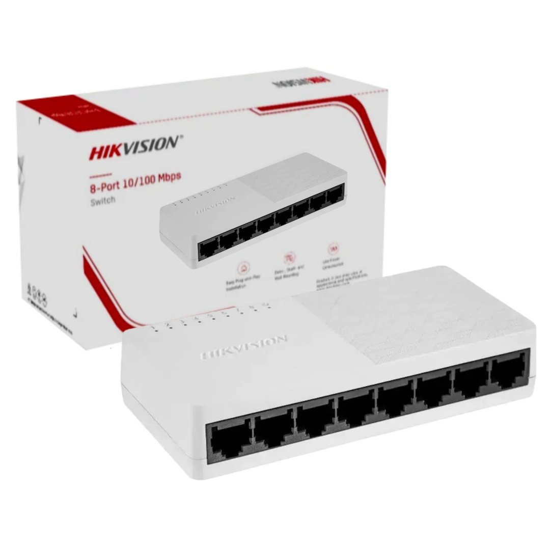 Switch Hikvision 8 Puertos 10/100 - Image 137