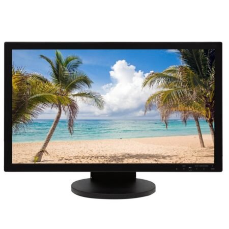 Monitor LCD 22"" wide grado A+ negro