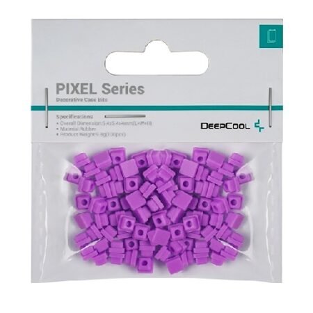 Pines DeepCool Pixel Series Violeta para personalizar gabinetes