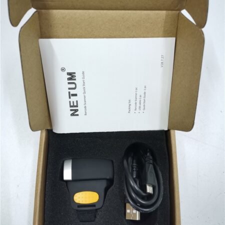 Lector de Código de Barras Netum NT-R2 2D Inalámbrico Tipo Anillo