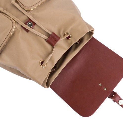 Mochila Gaston Luga Pärlan Modelo 3104 11L Marrón/Arena - Image 669