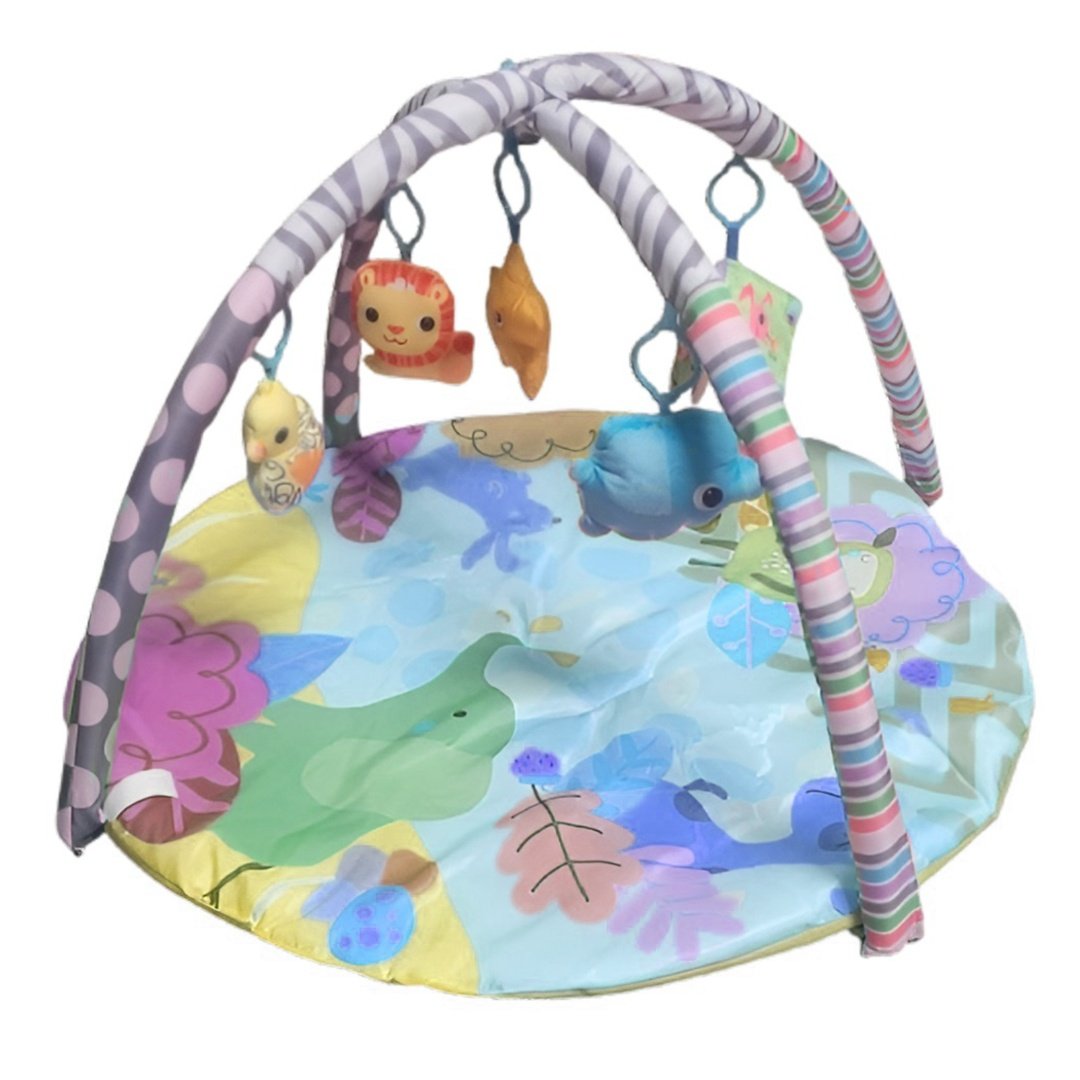 Gimnasio para bebe redondo Tinok Celeste - Image 830