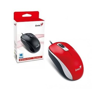 Mouse Genius DX-110 USB Rojo