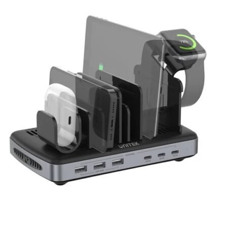 Estación de Carga Unitek 80W 6 Puertos USB