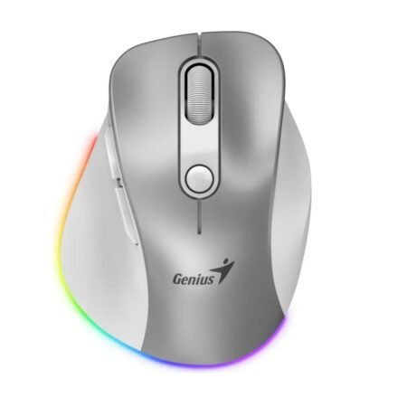 Mouse Genius Ergo 9000S Pro Inalámbrico Bluetooth Blanco