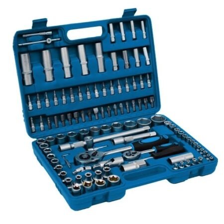 Set de Herramientas 108 Piezas con Dados y Puntas