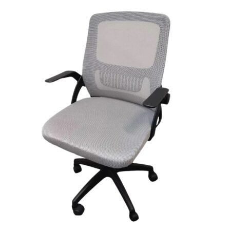 Silla de oficina Trent Gris con posabrazos