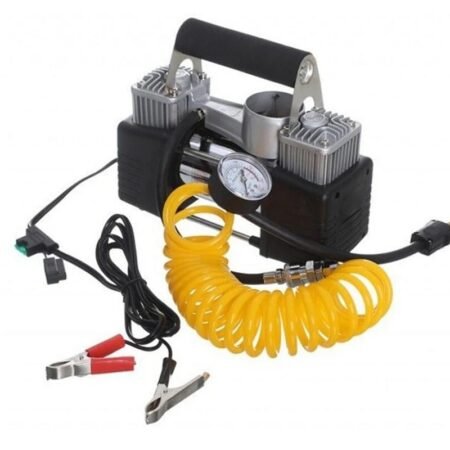 Compresor de Aire 12V 2 Cilindros 150 PSI
