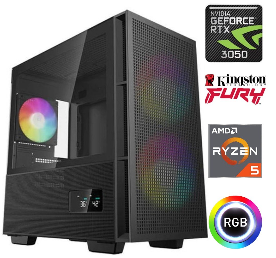 Equipo Gamer Ryzen 5 5500, 16GB, 500GB, RTX 3050 6GB - Image 10
