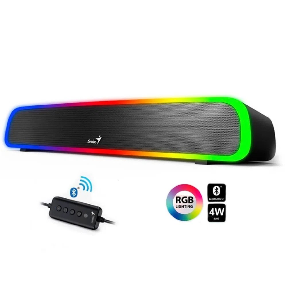 Barra de Sonido Genius SoundBar 200BT Bluetooth RGB - Image 5