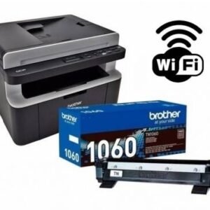 Impresora Laser Brother DCP-1617NW + Toner original