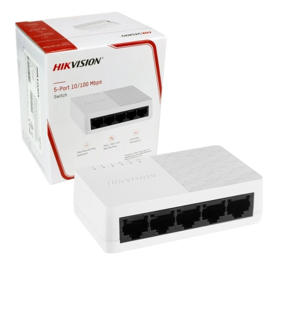 Switch Hikvision 5 Puertos 10/100 - Image 137