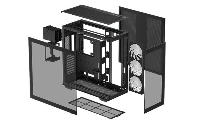 Gabinete Deepcool CH780 negro - Image 274
