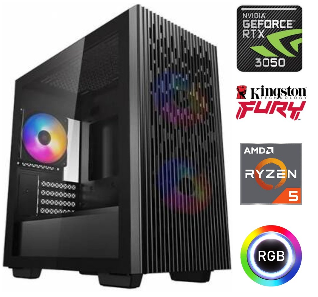 Equipo Gamer Ryzen 5 5600GT, 16GB, 512GB, RTX 3050 6GB - Image 9
