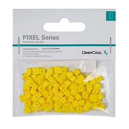 Pines DeepCool Pixel Series Amarillo para personalizar gabinetes