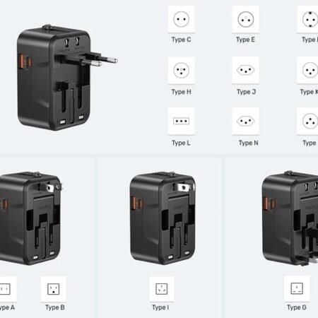 Cargador / Adaptador Universal Unitek 20W USB-C PD QC