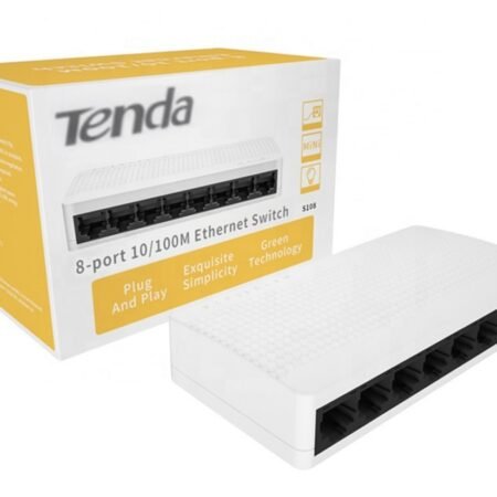 Switch Tenda S108V8 8 Puertos 10/100 Mbps Desktop