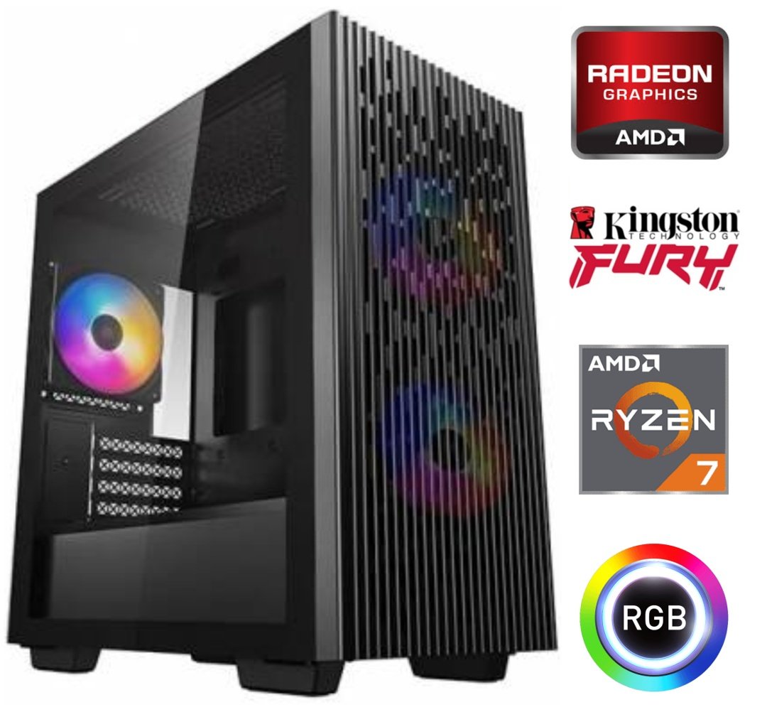 Equipo Gamer Ryzen 7 5700G, 16GB, 1TB, Gráficos Radeon - Image 10