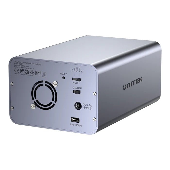 Gabinete Externo Dual Unitek USB C para 2 Discos RAID - Image 268