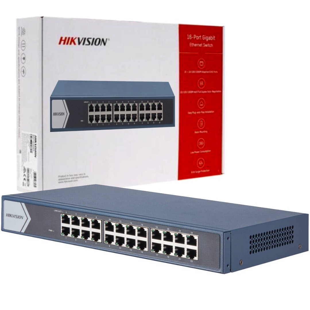 Switch Hikvision 24 puertos gigabit - Image 137