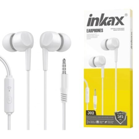 Auriculares Inkax Intra 3.5mm blanco