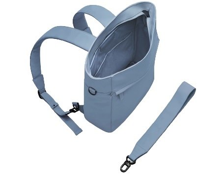 Bolso Gaston Luga Tate Impermeable Celeste