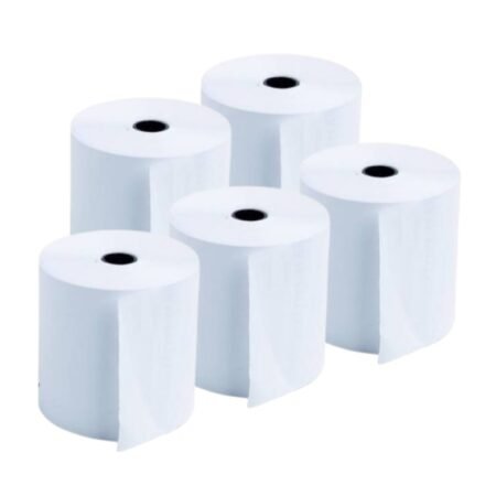 Rollos para Impresora Térmica 80x80x13 Pack x 5
