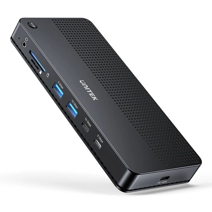 KVM Docking Station Unitek Dual 4K con 100W - Image 134