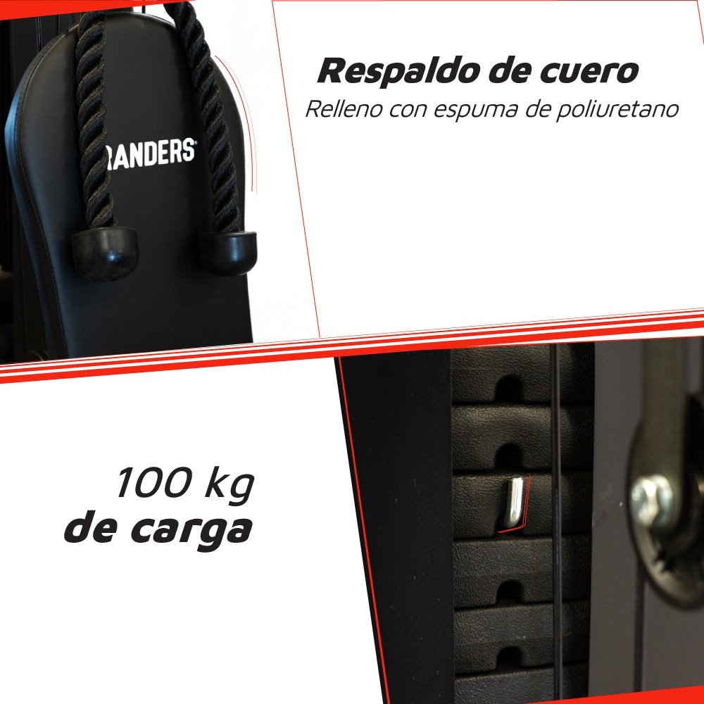 Multigimnasio Randers 100Kg c/scott - Image 13