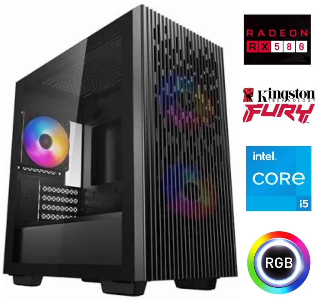 Equipo Gamer Core i5 10400F, 16GB, SSD 500GB, RX580 8GB - Image 10