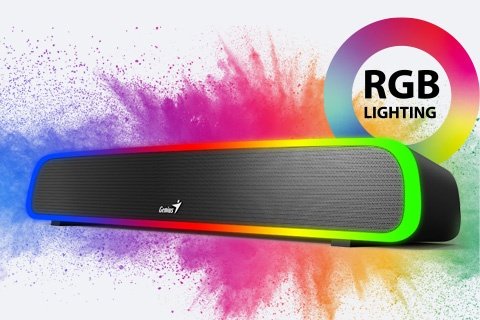Barra de Sonido Genius SoundBar 200BT Bluetooth RGB