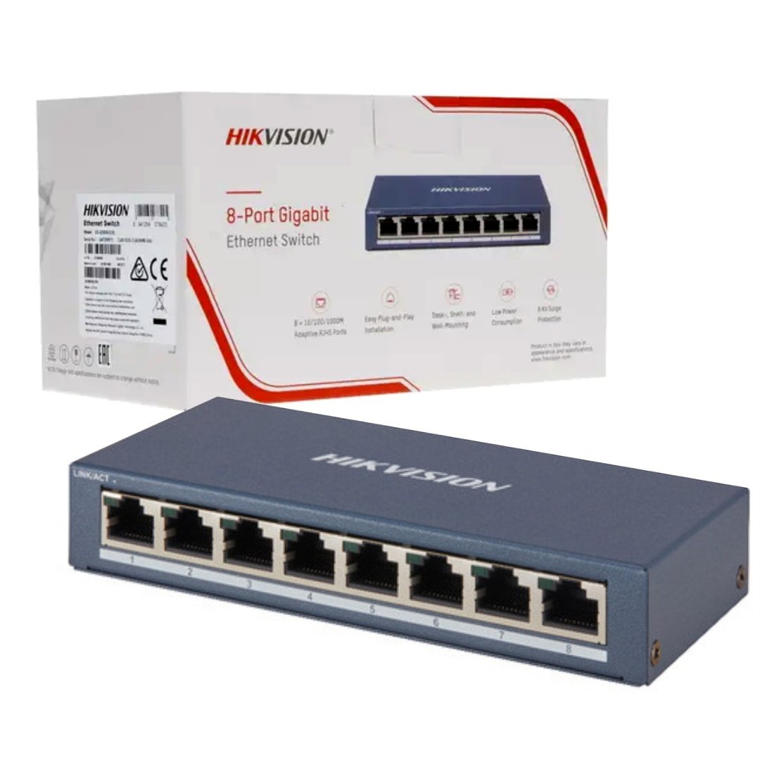 Switch Hikvision 8 puertos gigabit - Image 137