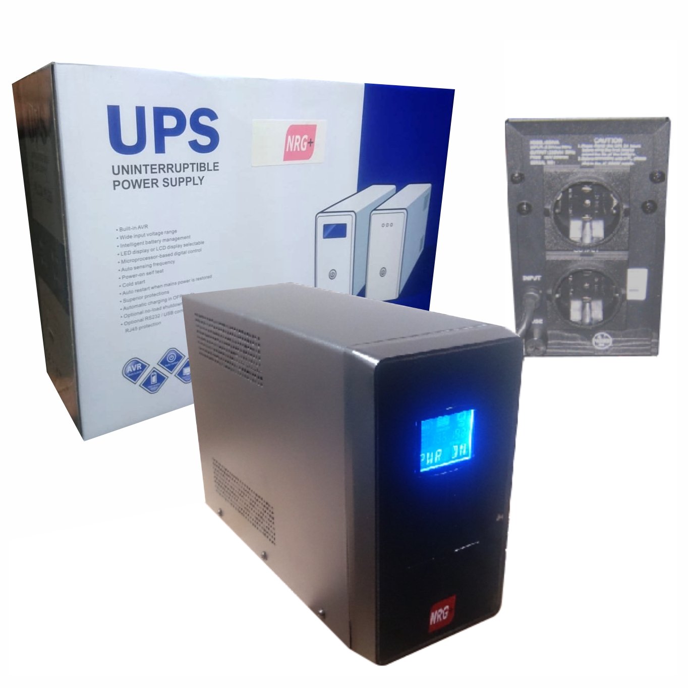 UPS NRG+ 850VA/510W con pantalla LCD - Image 140