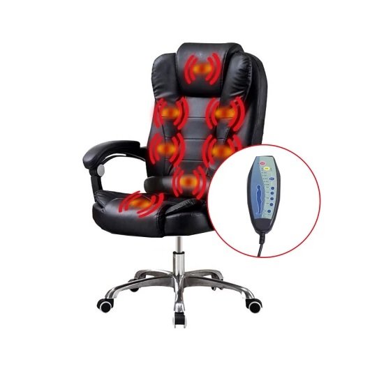Silla Ejecutiva Lumax 7 Puntos de masaje negra - Image 4