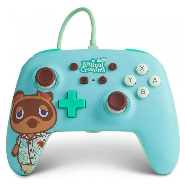 Joystick PowerA Nintendo Switch Cableado Tom Nook