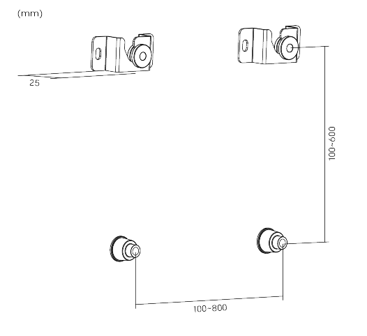Soporte Fijo Brateck LED-11 para TV hasta 70" - Image 136
