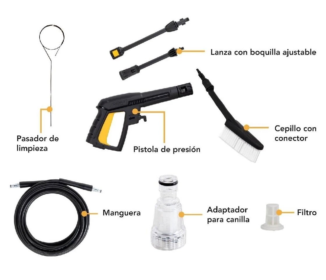 Hidrolavadora Kingsman Portátil 1400W 103 Bar - Image 90