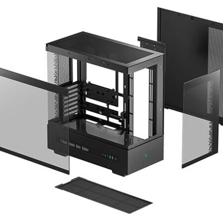 Gabinete DeepCool CH690 Digital ATX con Pantalla Negro