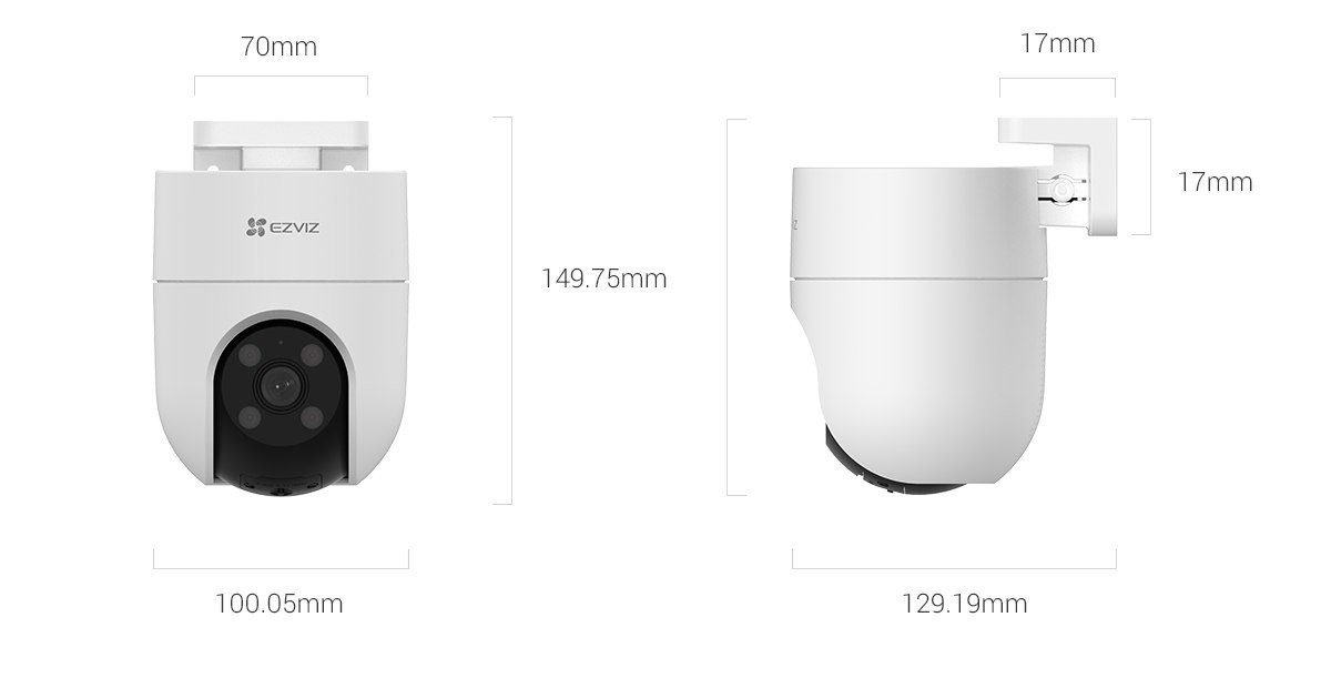 Camara Wifi Ezviz PTZ CS-H8C 2MP 1080P con seguimiento - Image 108