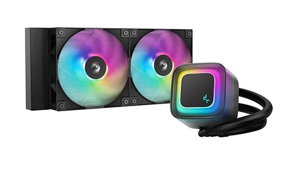 Cooler Líquido DeepCool LE240 V2 ARGB Negro 240mm - Image 2