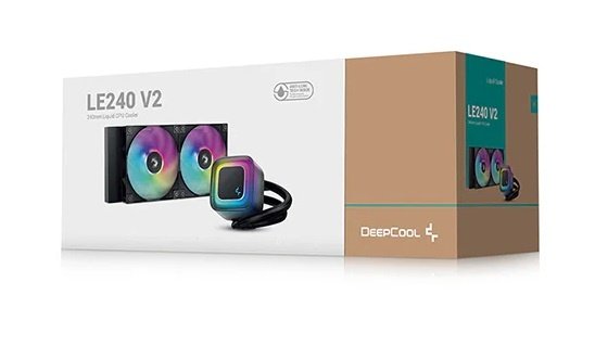 Cooler Líquido DeepCool LE240 V2 ARGB Negro 240mm
