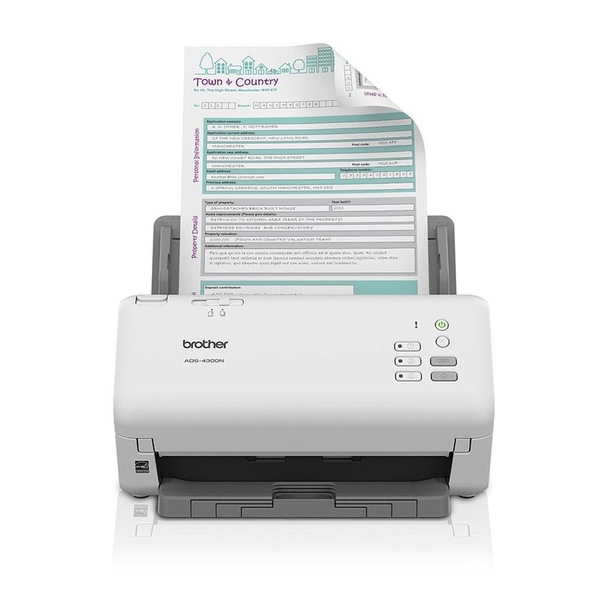 Scaner Brother ADS4300N USB 3.0 RJ45 - Image 2