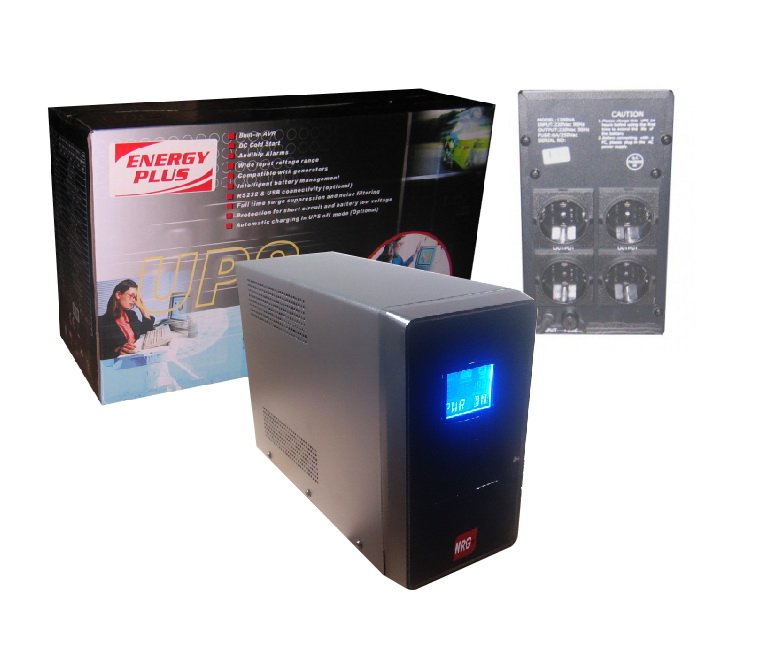 UPS NRG+ 1200va / 720w con pantalla LCD - Image 9