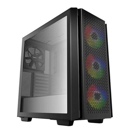 Gabinete DeepCool CG560 Airflow ATX Negro