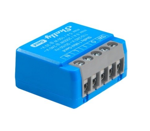 Relé Shelly Mini 1 GEN4 Wi-Fi 6 8A - Image 2