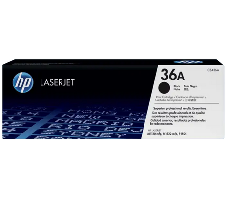 HP TONER CB436A NEGRO LJ P1505/1505S/1120/1522 2.000 COPIAS
