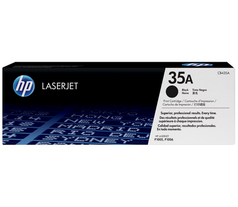 HP TONER CB435A NEGRO LJ P1005/P1006 1.500 COPIAS