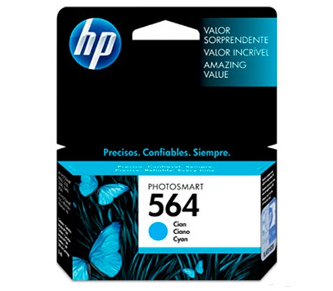 HP CB318WL (564) CYAN C6380/4620/3520/5510 3ML CP (D)