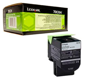 LEXMARK TONER 70C8HK0 NEGRO CS310/410/510 4.000 COPIAS